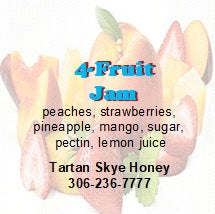 4-Fruit Jam, 250 ml