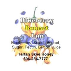 Blueberry Bonnet Jam, 125 ml