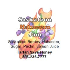 Saskatoon Habanero Jam, 125 ml