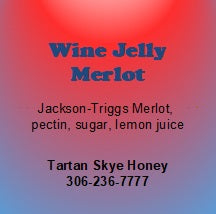 Merlot Wine Jelly, 125 ml