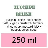 Zucchini Relish, 250 ml